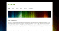 Desktop Screenshot of pranayoga.net.au
