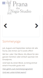 Mobile Screenshot of pranayoga.at